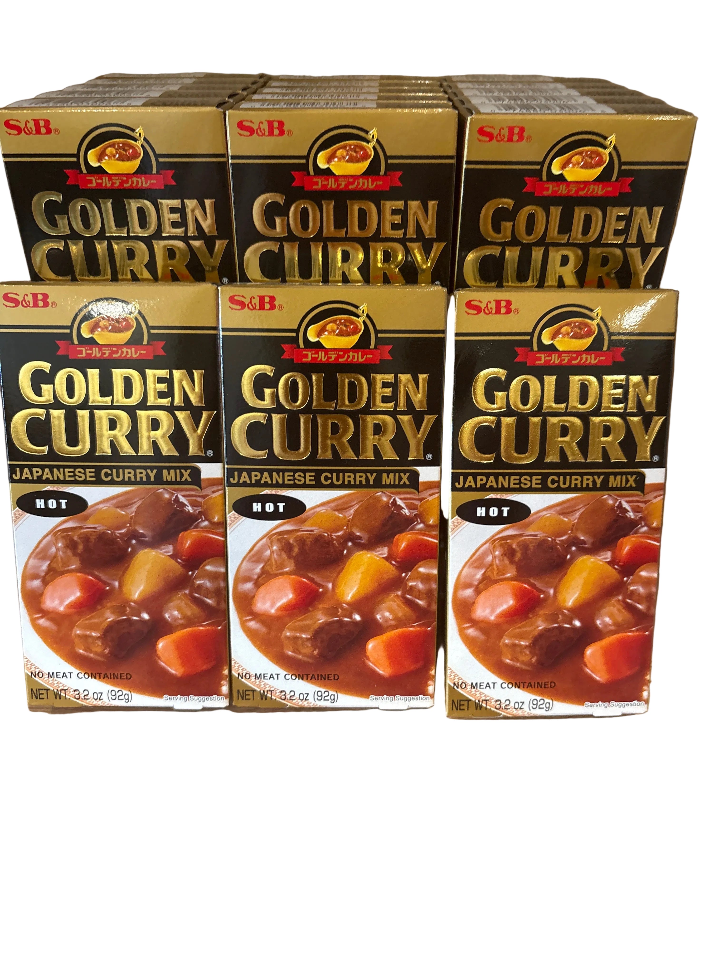 Curry golden en bloc fort S&B JP 92g