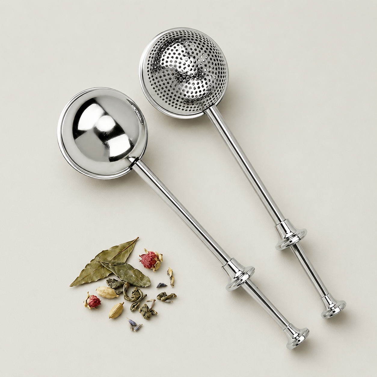 Stainless steel tea infuser ball