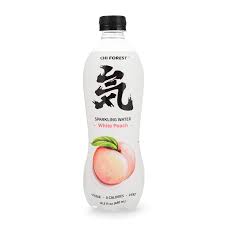 Genkiforest Sparkling Water White Peach 480ml