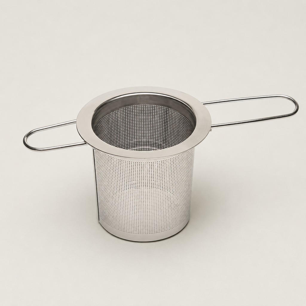 Filtre à thé en acier inoxydable — double oreilles