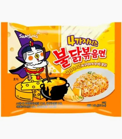 Samyang Four Cheese Flavored Noodles