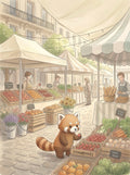 Dans le marché