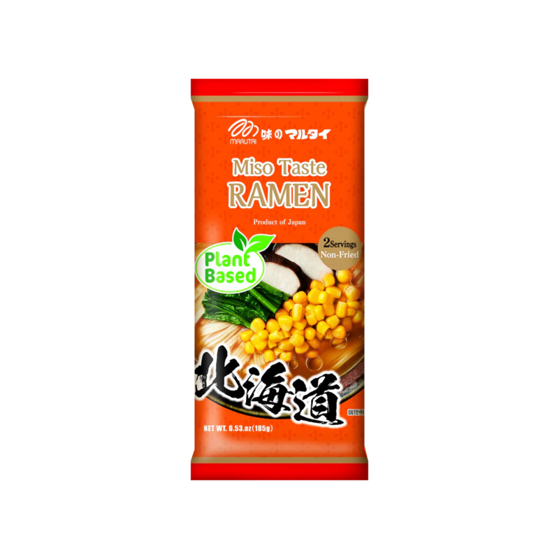 Nouilles ramen au miso de Hokkaido MARUTAI JP 185g